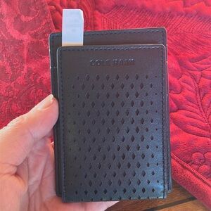 Cole Hana black leather wallet